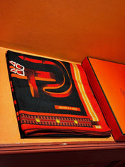 HERMES 25S SCARF 140 IN SILK CASHMERE 989480