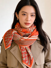 HERMES 25S SCARF 140 IN SILK 989535