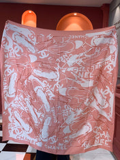 CHANEL 25S SCARF 135 IN CASHMERE 991694