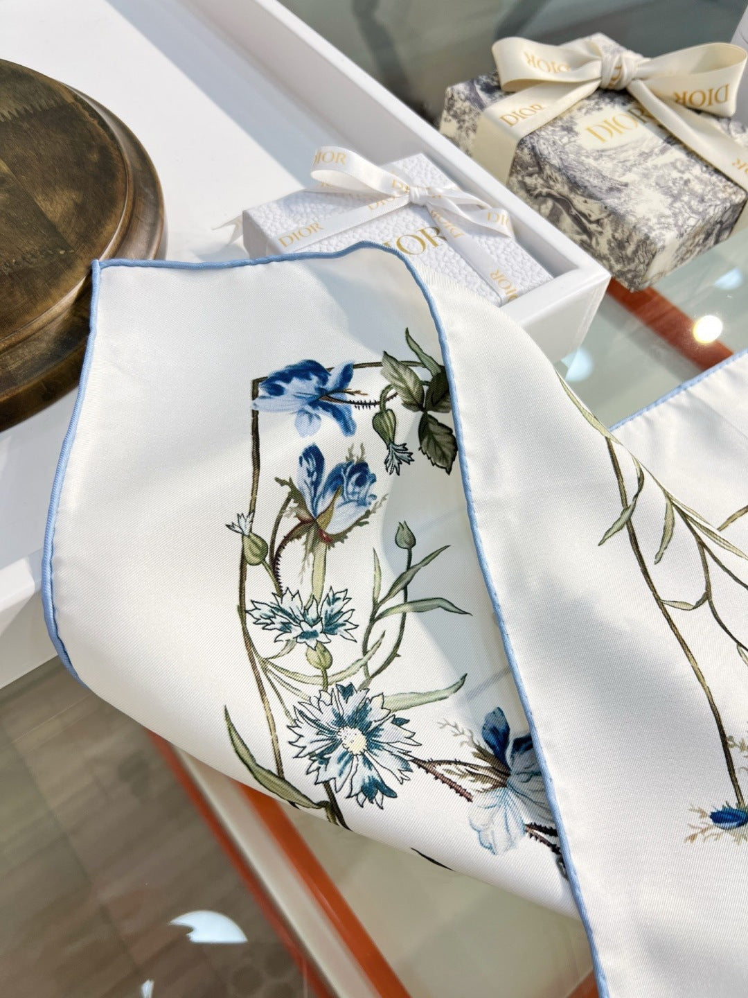 DIOR 26S SCARF 90CM IN SILK 274728