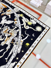 DIOR 26S SCARF 90CM IN SILK 274732