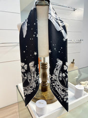 DIOR 26S SCARF 90CM IN SILK 274733