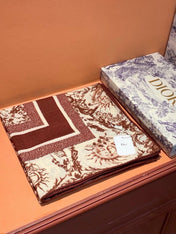 DIOR 26S SCARF 135CM IN CASHMERE SILK 304710