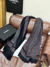CHANEL 26S SCARF 200 IN CASHMERE AND SILK 306090
