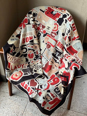 CHANEL 26S SCARF 135 IN CASHMERE AND SILK 309866
