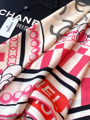 CHANEL 26S SCARF 135 IN CASHMERE AND SILK 309894