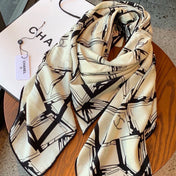 CHANEL 26S SCARF 135 IN CASHMERE AND SILK 309911