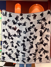 CHANEL 26S SCARF 140 IN SILK 311981