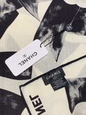 CHANEL 26S SCARF 140 IN SILK 311981