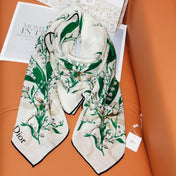 DIOR 26S SCARF 135 IN SILK AND CASHMERE 509321