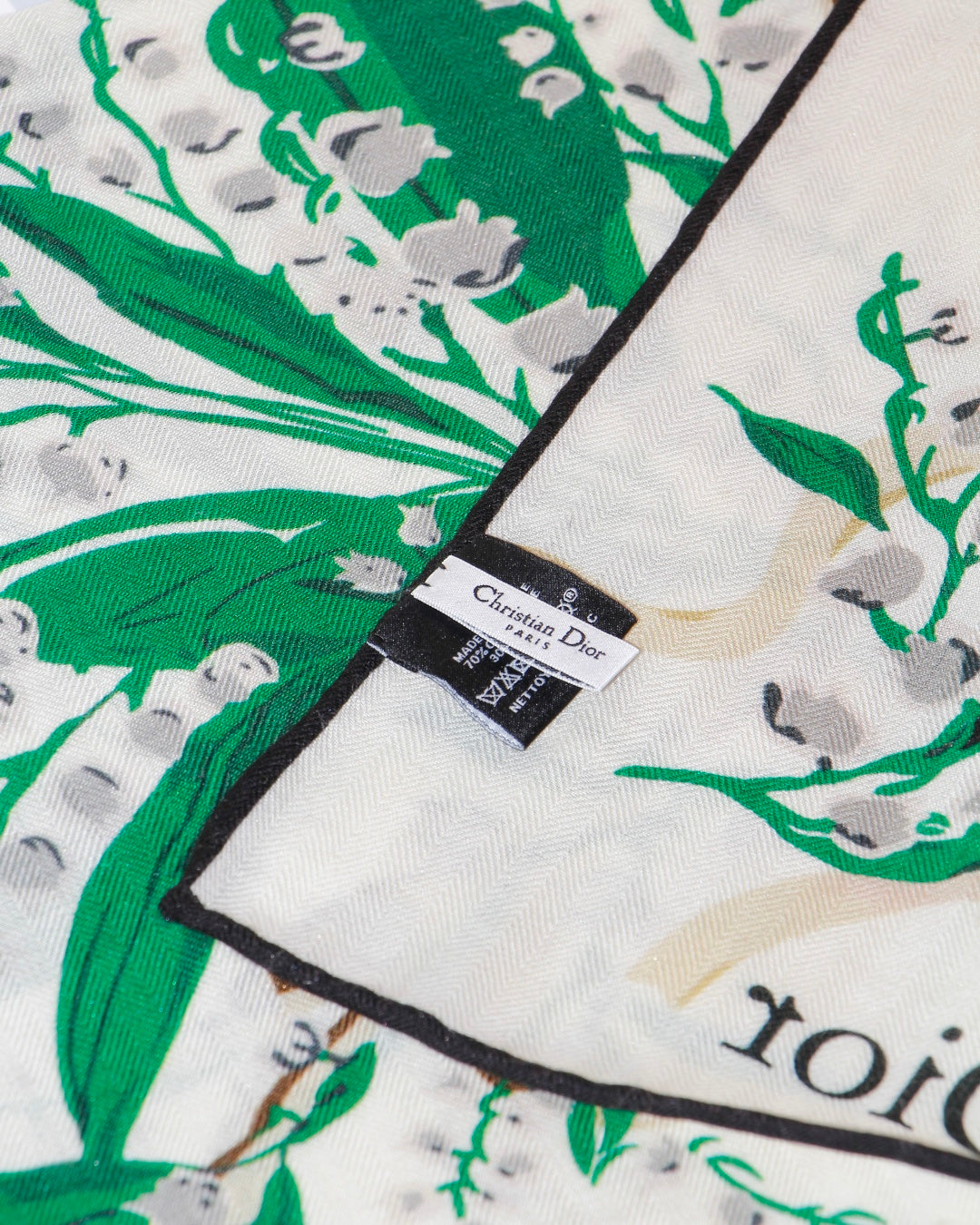 DIOR 26S SCARF 135 IN SILK AND CASHMERE 509321