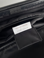 BOTTEGA VENETA 25S ODYSSEY CABIN 3D INTRECCIO PATTERN LUGGAGE 55 IN BLACK CALFSKIN