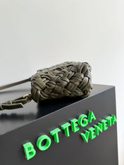 KELIMERO CHA-CHA CLUTCH 28.5 IN DARK GREEN LAMBSKIN