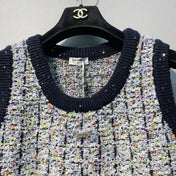 CHANEL 26S SLEEVELESS SWEATER 826