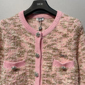 CHANEL 26S CREW NECK CARDIGAN 802