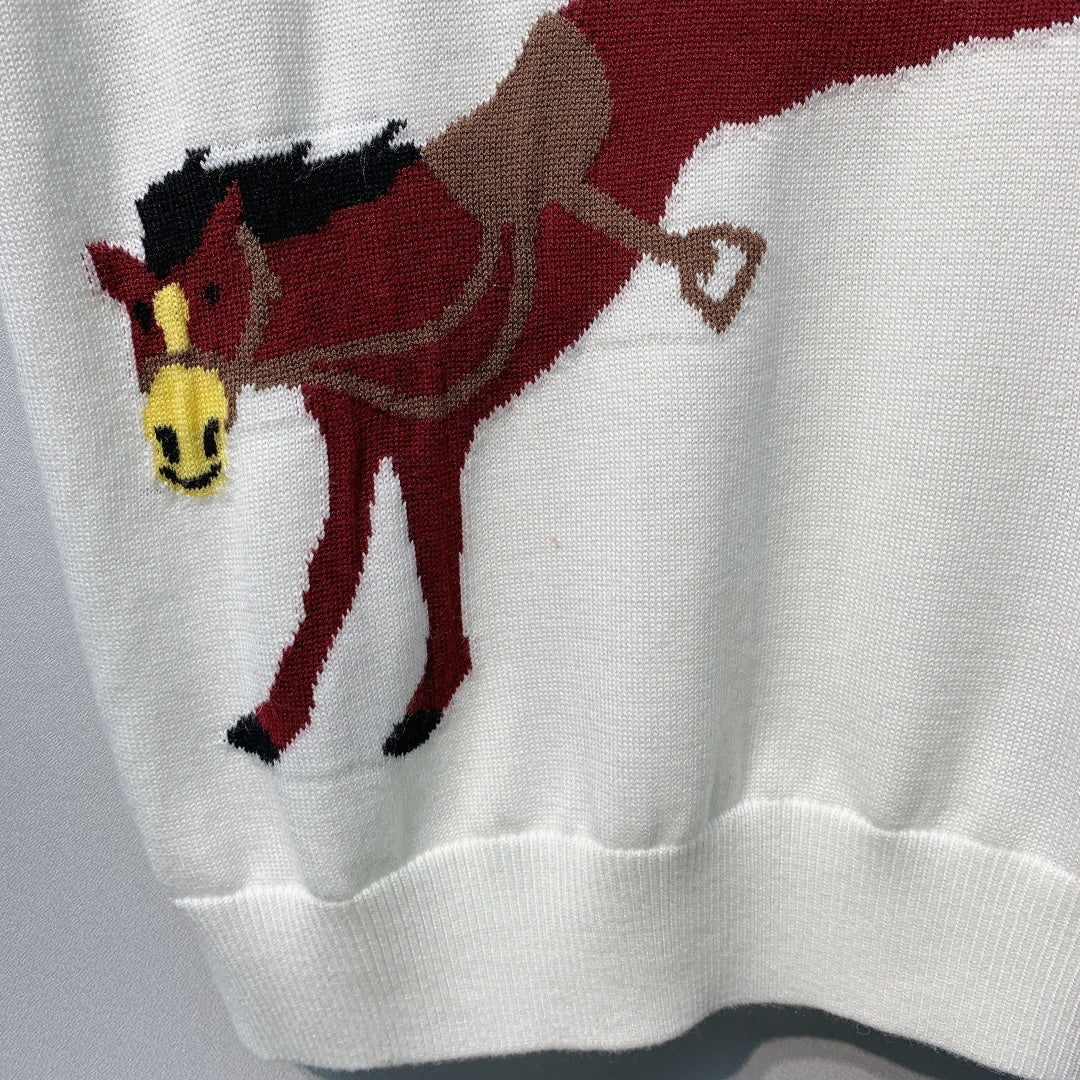 GUCCI 26S SHORT-SLEEVE SWEATER 256