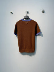 PRADA 26S SHORT SLEEVED KNIT T-SHIRT 724
