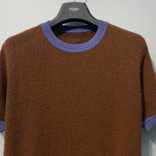 PRADA 26S SHORT SLEEVED KNIT T-SHIRT 724