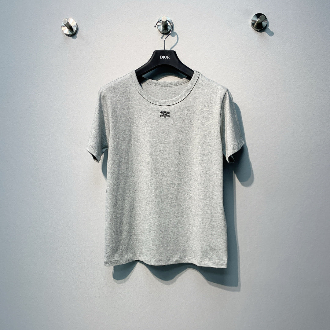 CELINE 26S EMBROIDERED T-SHIRT 180