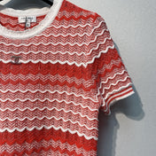 CHANEL 26S SHORT-SLEEVE KNIT TOP STYLE 1108