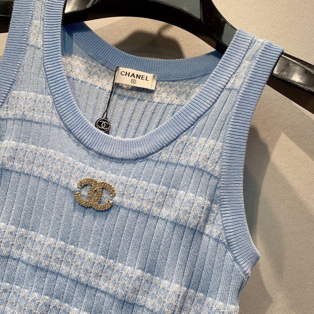 CHANEL 26S KNIT TANK TOP STYLE 1281