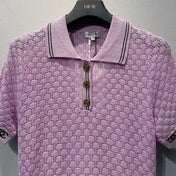 CHANEL 26S SHORT SLEEVE POLO TOP STYLE 1276