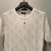CHANEL 26S SHORT-SLEEVE KNIT TOP 1389