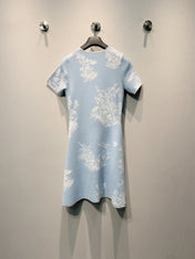 DIOR 26S SHORT-SLEEVE KNIT DRESS 1358