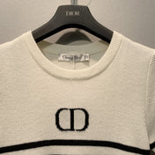DIOR 26S SHORT-SLEEVE KNIT TOP 1363