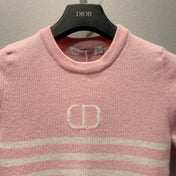 DIOR 26S SHORT-SLEEVE KNIT TOP 1362
