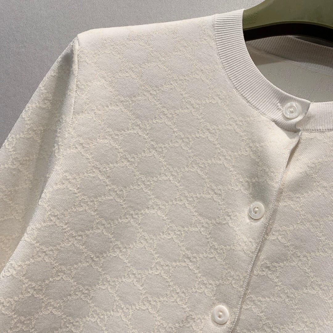 GUCCI 26S KNITTED CARDIGAN JACKET 556