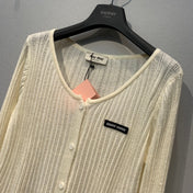 MIUMIU 26S KNIT CARDIGAN 1366