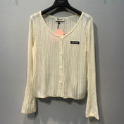 MIUMIU 26S KNIT CARDIGAN 1366