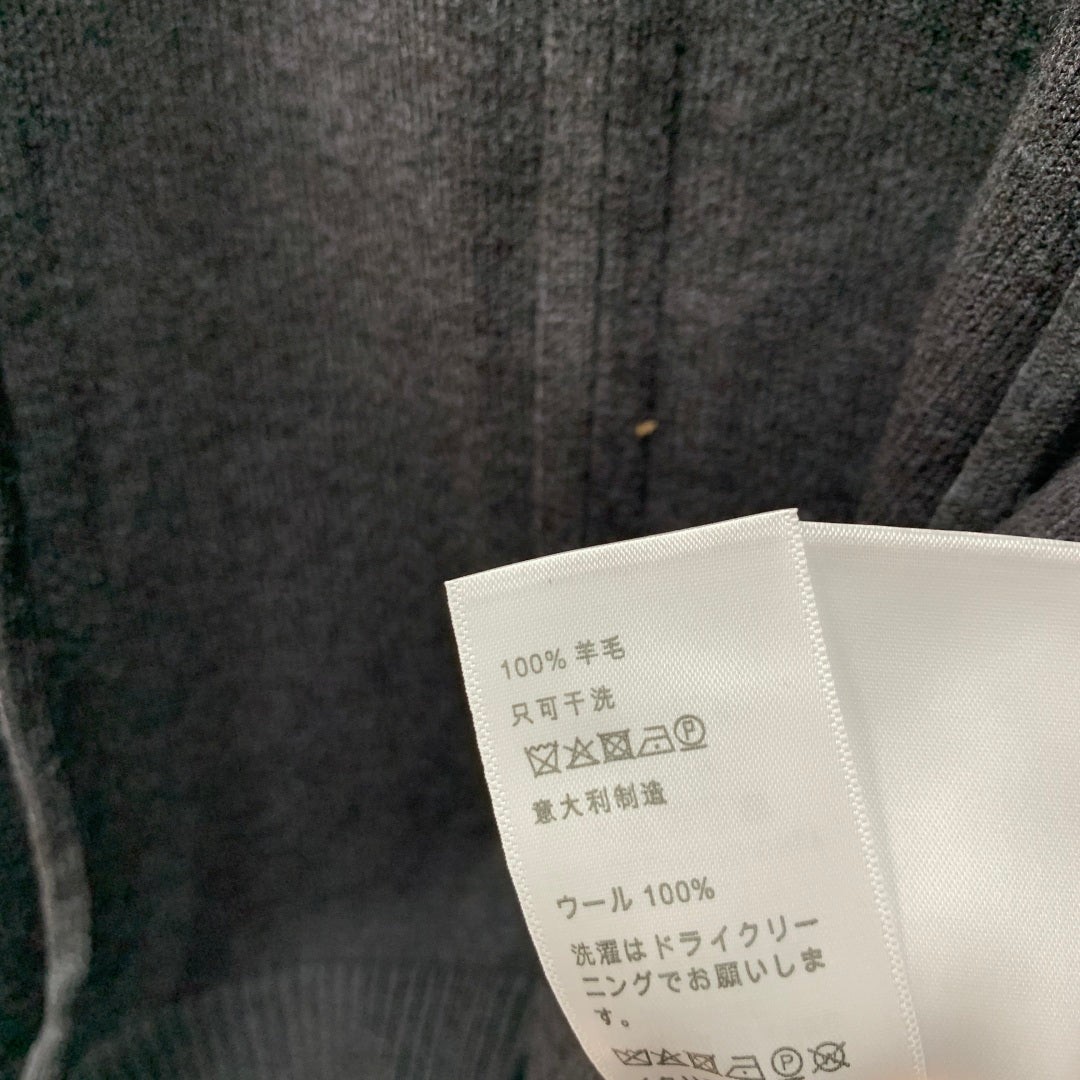 CELINE 26S ZIP-UP KNIT HOODIE 596