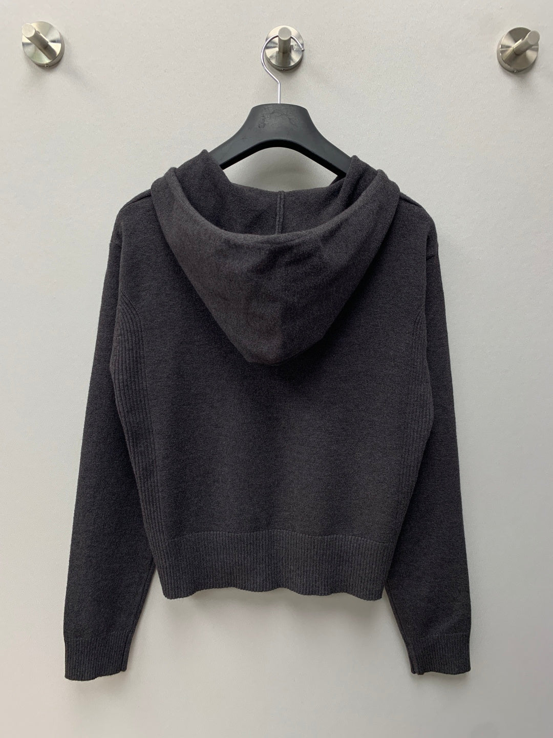 CELINE 26S ZIP-UP KNIT HOODIE 596