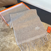 HERMES 25S SCARF 180 IN CASHMERE 987738