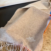 HERMES 25S SCARF 180 IN CASHMERE 987738