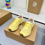 LOEWE 26S RUNNING SNEAKERS IN LIGHT YELLOW MESH
