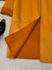 HERMES 25S REVERSIBLE LONG CASHMERE COAT 244