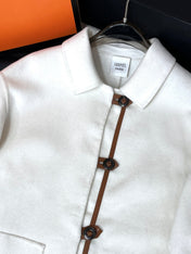 HERMES 25S REVERSIBLE LONG COAT 240