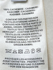 HERMES 25S LONG CASHMERE PIG-NOSE COAT 206