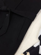 HERMES 25S LONG SLEEVELESS CASHMERE VEST 190
