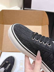 DIOR 26S SALTWIND SNEAKER IN BLACK FABRIC STYLE 5