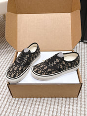 DIOR 26S SALTWIND SNEAKER IN BROWN BLACK FABRIC