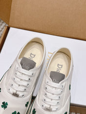 DIOR 26S SALTWIND SNEAKER IN WHITE FABRIC STYLE 2