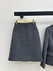 MIUMIU JACKET AND SKIRT SET STYLE 621