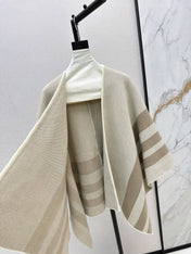 HERMES 25S PLAID KNIT CARDIGAN 291