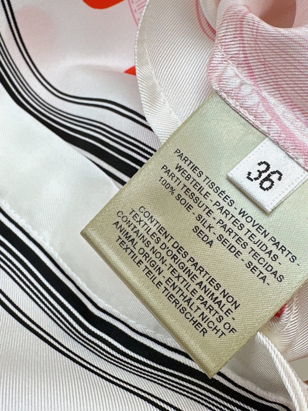 HERMES 25S SILK SHIRT 335