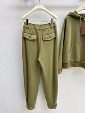 LORO PIANA 26S SWEATSHIRT & TAPERED PANTS SET 715