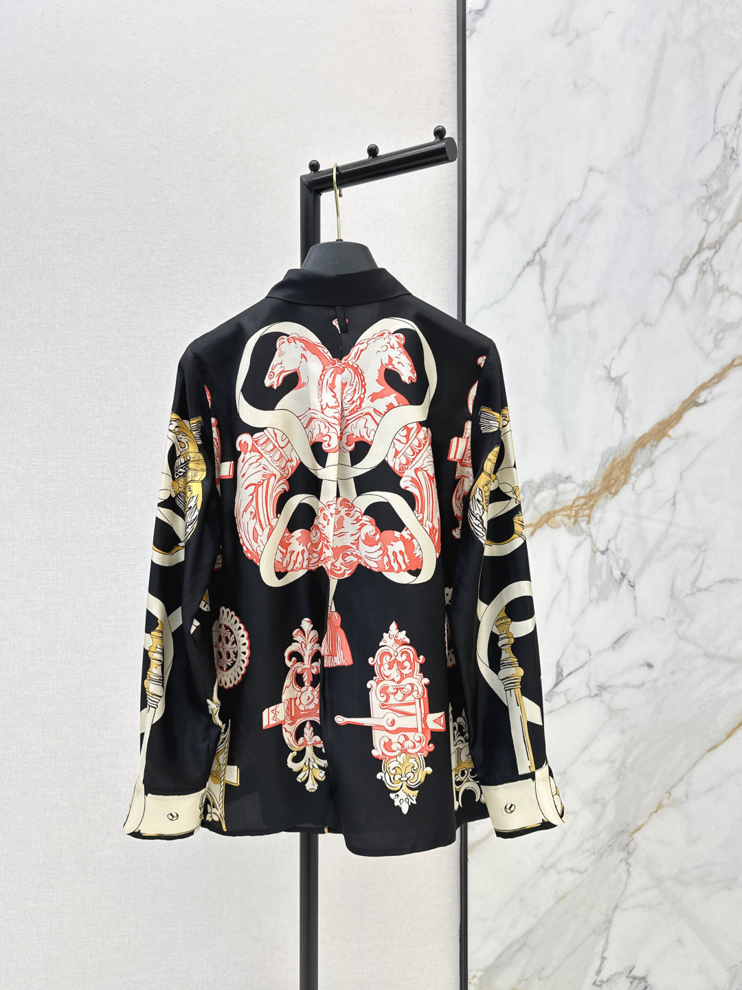 HERMES 25S SILK SHIRT 379